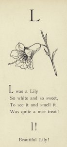 La lettera L da Edward Lear